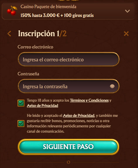AmunRa-Casino-ES-Register