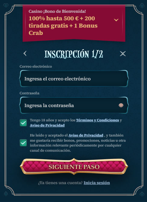 BetAlice-Casino-ES-Register
