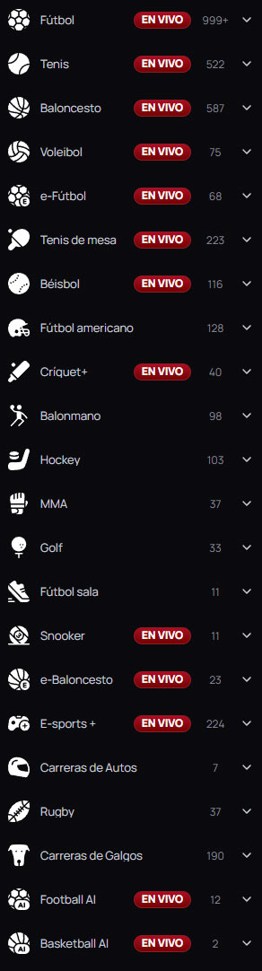 Casinova-Casino-Chile-Sports