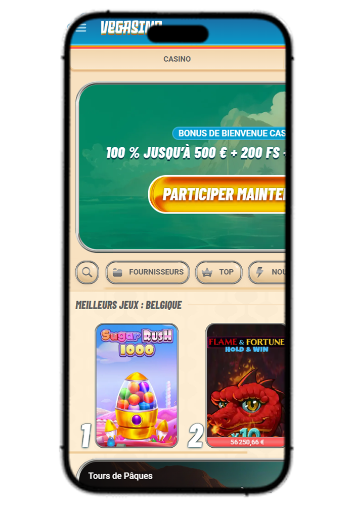 Vegasino Casino Mobile