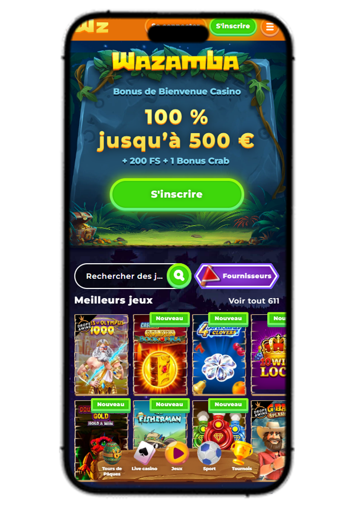 Wazamba Casino Mobile