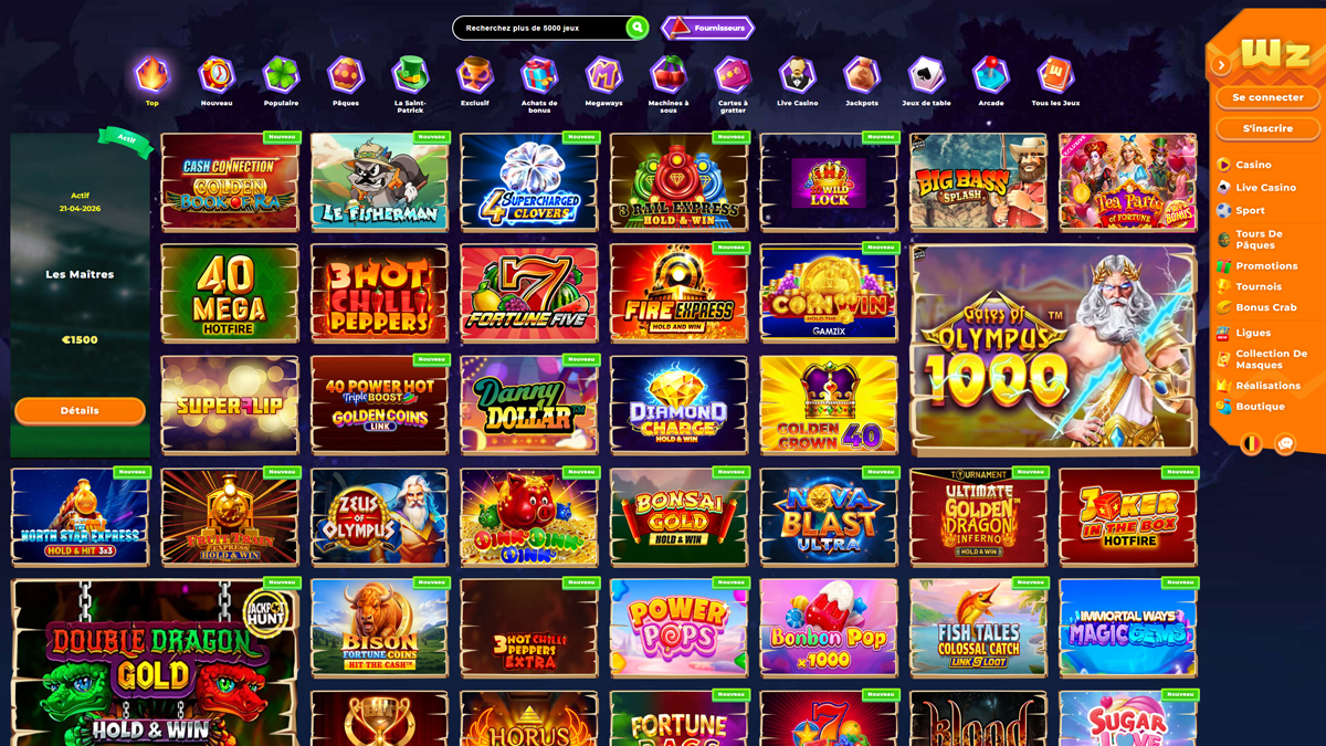 Tragamonedas Wazamba Casino