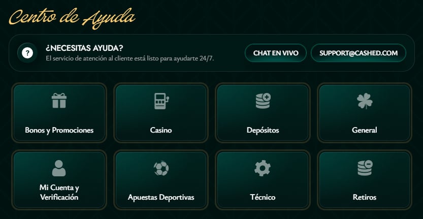 Cashed-Casino-Chile-Help-Centre