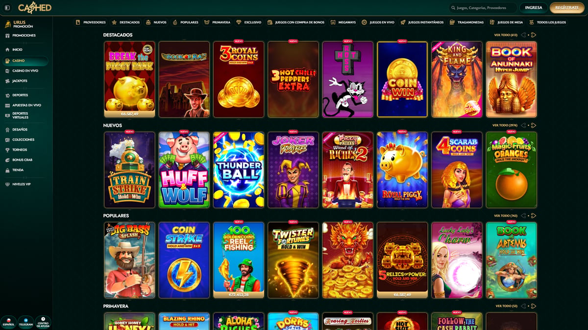 Cashed-Casino-Chile-Slots