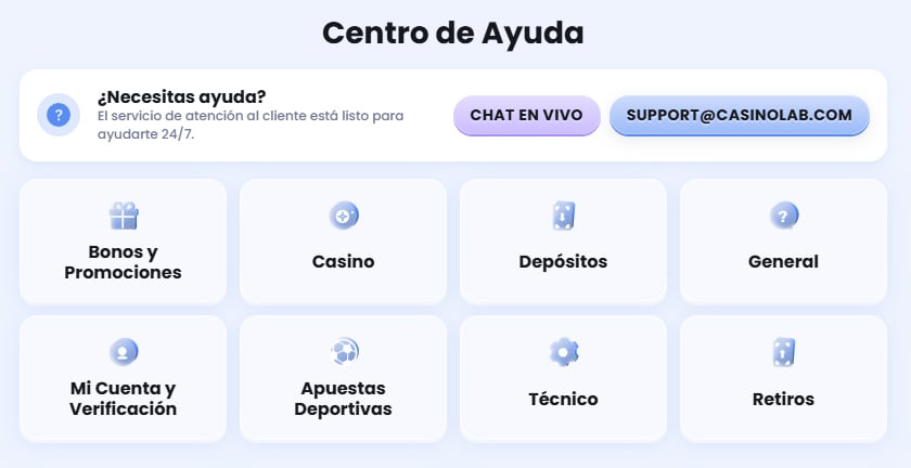 CasinoLab-Casino-ES-Help-Centre