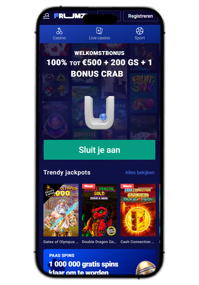Frumzi Casino BE Mobile