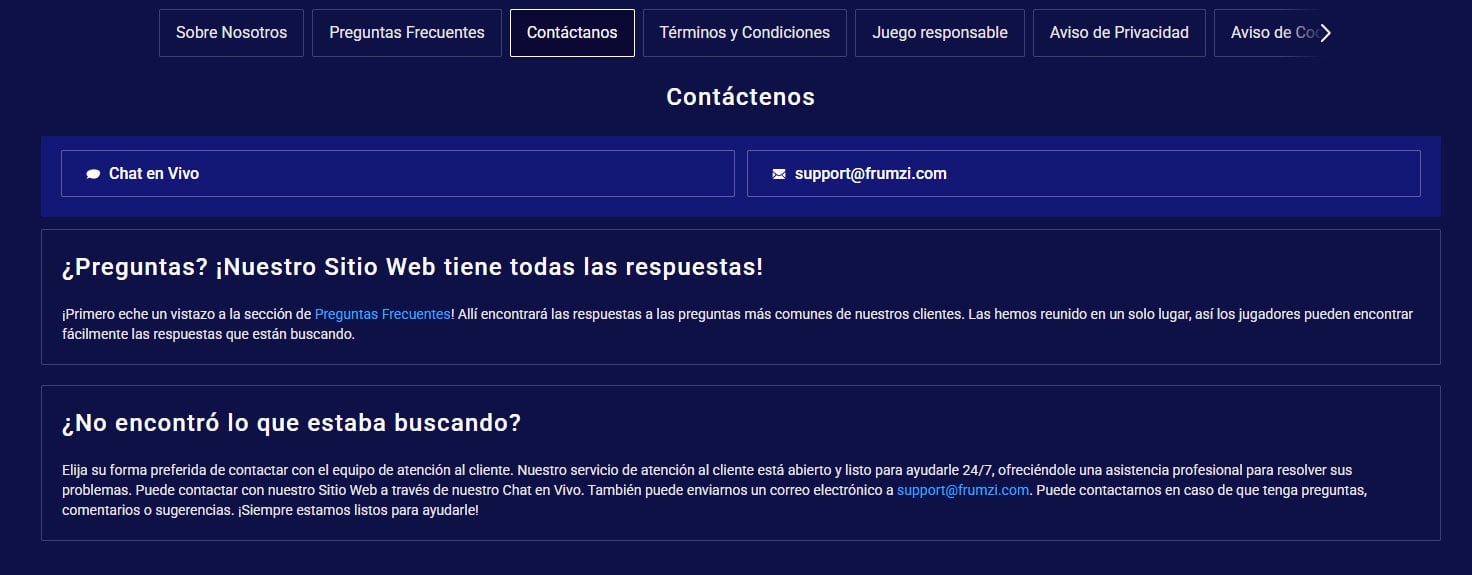 Frumzi-Casino-Chile-Help-Centre
