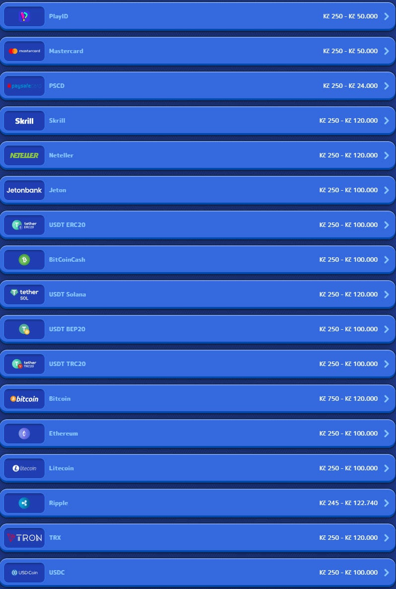 Pistolo Casino Payments