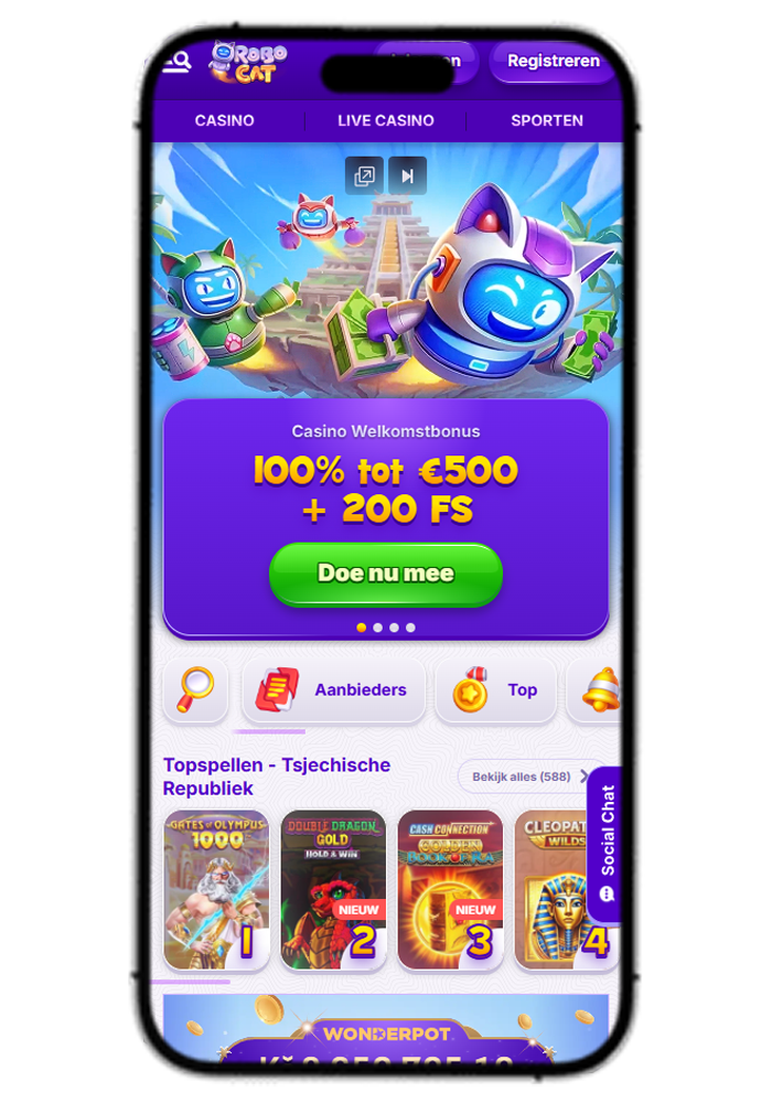 Robocat Casino Mobile