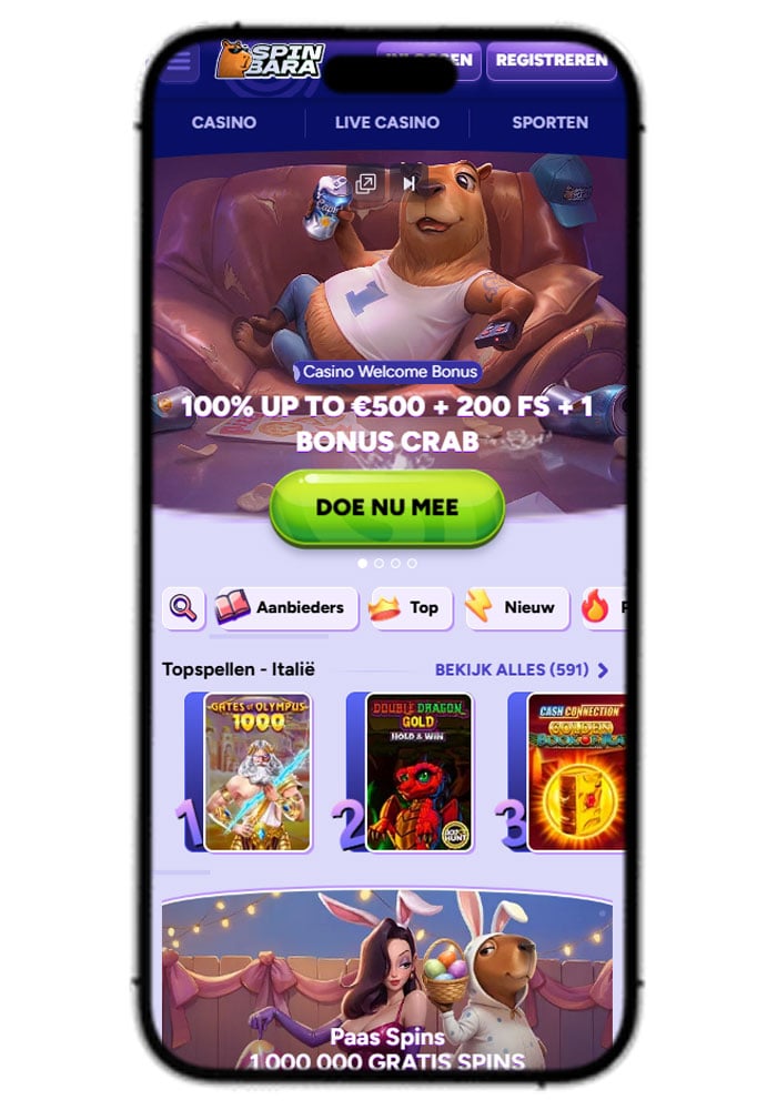 Spinbara Casino Mobile