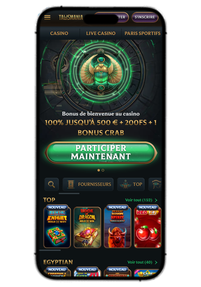 Talismania Casino Mobile