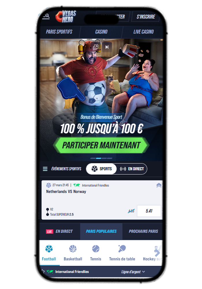 VegasHero Casino Mobile