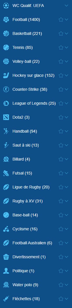 Winbay Casino Sports