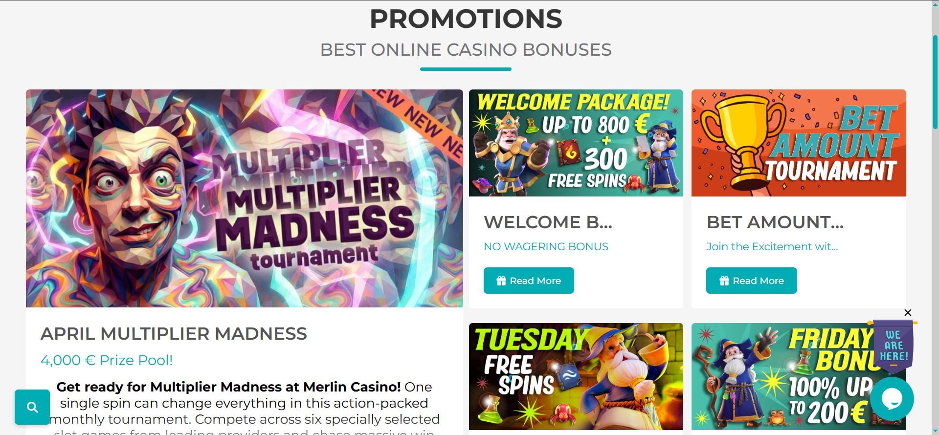promociones de merlin casino