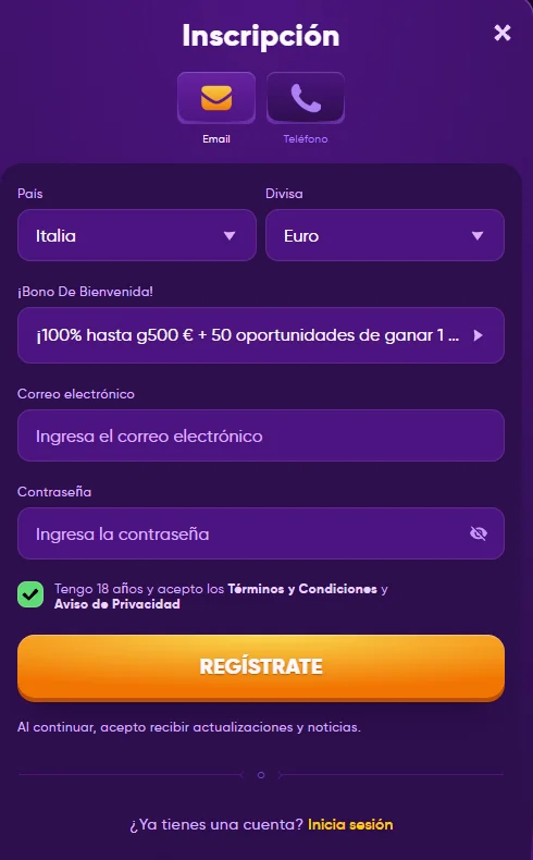 Kingmaker-Casino-ES-Register