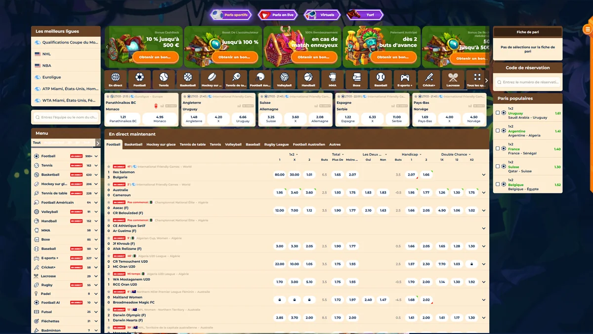 Wazamba Casino Sports-Betting