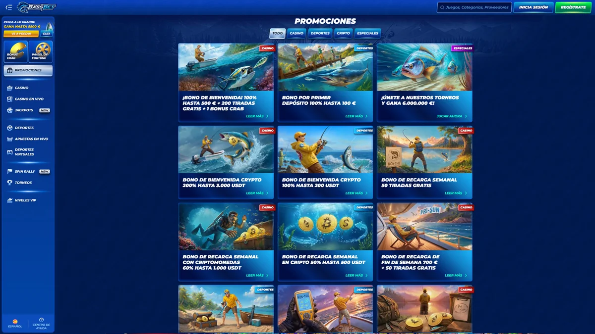 BassBet-Casino-ES-Bonuses