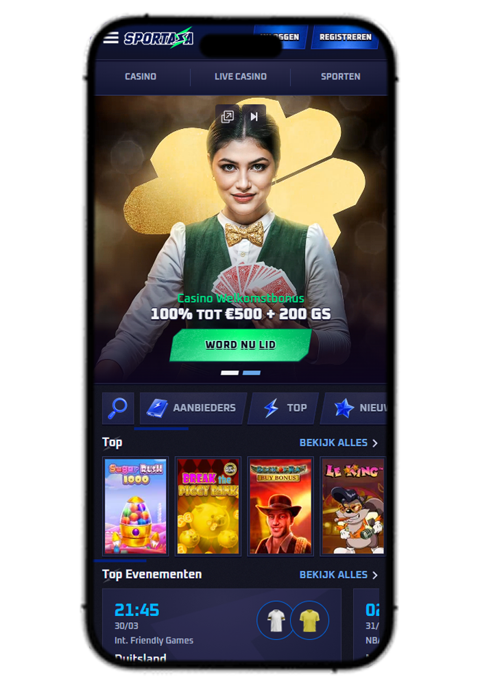 Sportaza Casino Mobile